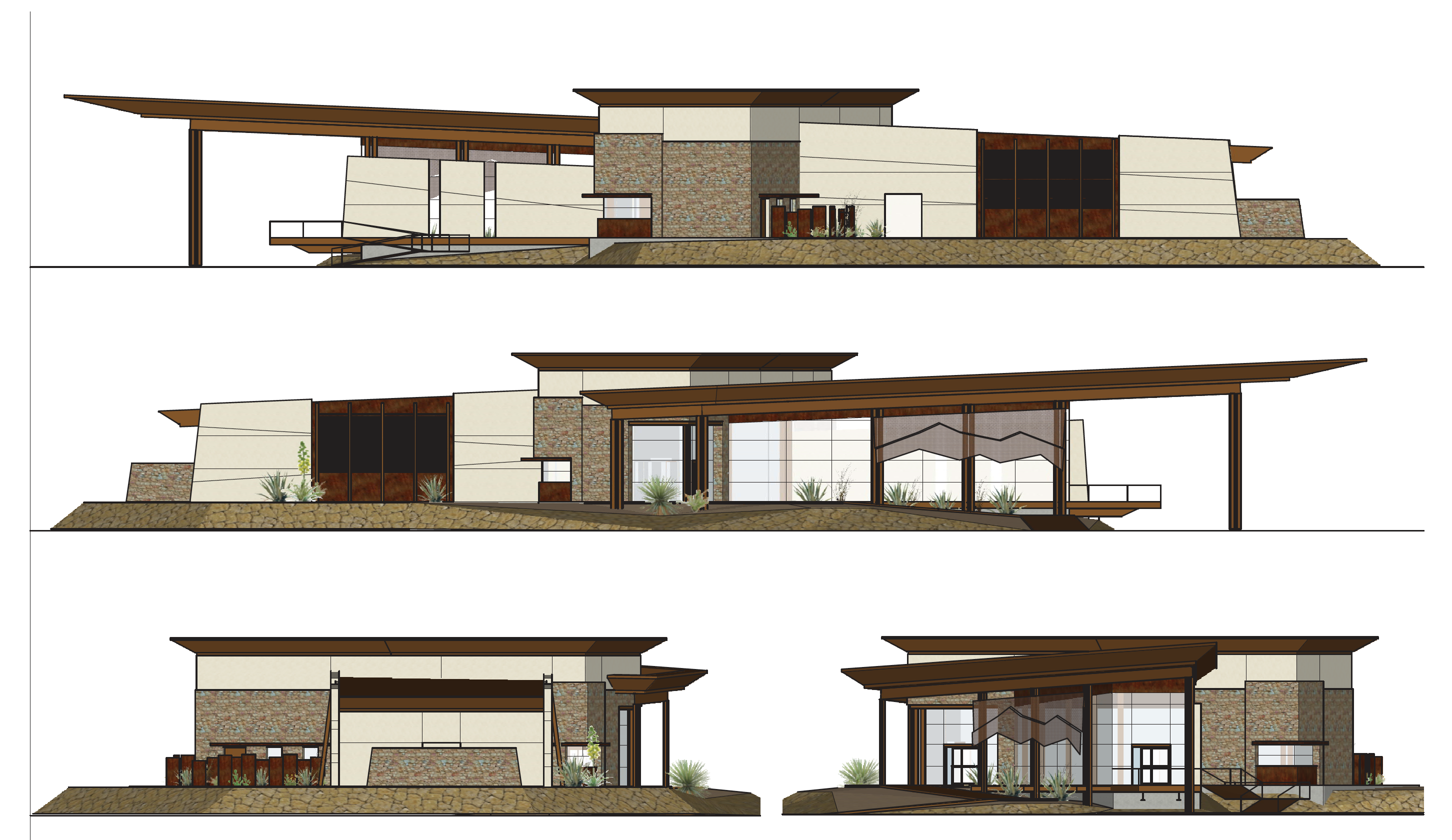 -Rendering courtesy of SLA Architects and TxDOT