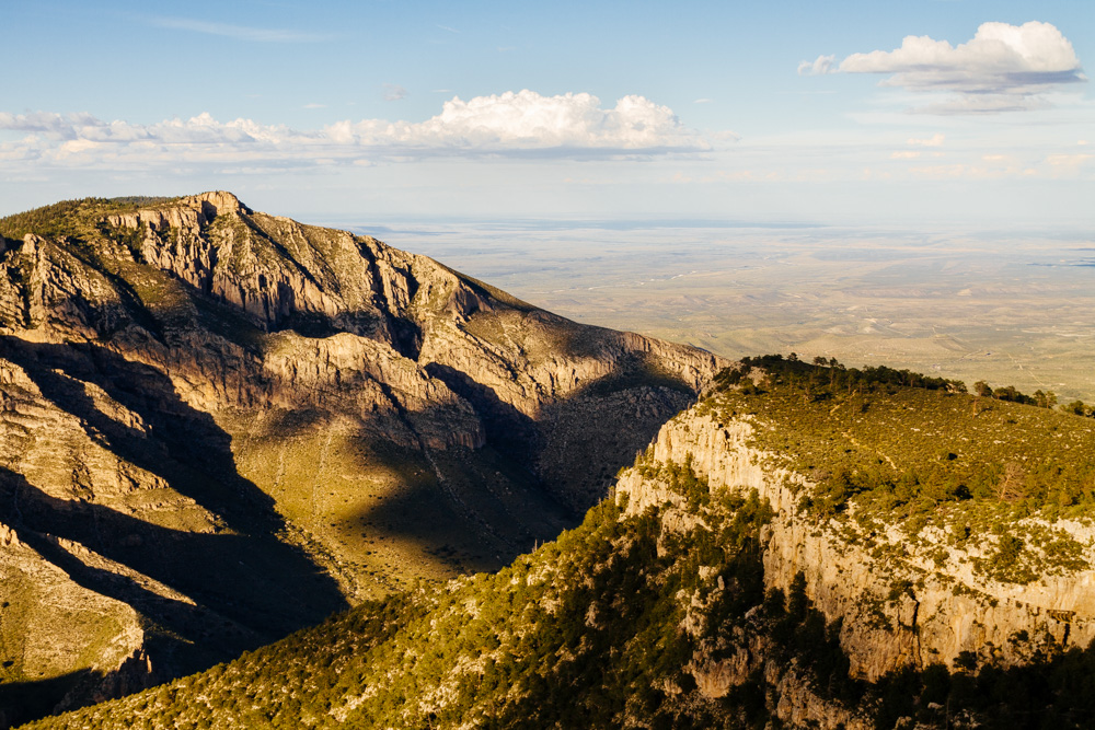 VHA PHOTO-DB
View along the Guadalupe Peak Trail, in Guadalupe Mountains National Park.